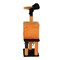 39.4" Halloween Cat Tree, Cat Tower Cat Tree for Indoor Cats with Spacious Cat Condo, Sisal Scratching Posts, Hanging Toys, Orange & Black